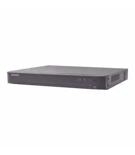 iDS-7332HUHI-M4/S DVR 8 Mpx, 32 Canales TURBOHD + 32 Canales IP, 4 HDD, 32 Ch. Audio Coaxitrón, Videoanalisis,16 Entradas Alarma de Hikvision