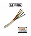 OWAC6305JF Bobina de Cable multifilar de 6 Cables, 305m. Interior, Blanco, cable Calibre 22 aluminio revestido de cobre  SAXXON