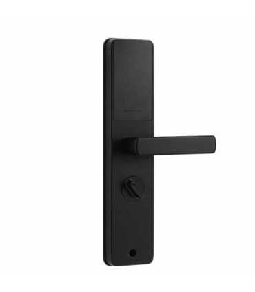 SL02-LH190H LEFT Cerradura Hotelera para puerta de apertura izquierda, lectura de tarjeta Mifare, marca ZKTeco , ZKTeco, Cerradura Inteligente Guatemala