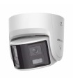 DS-2CD2347G2P-LSU/SL Cámara ip fija con torreta panorámica de 4 MP, img coloridas las 24 /7, 180°, clasificación de pers y veh,