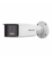 DS-2CD2T47G2P-LSU-SL Cámara Bala IP Panorámica 4 Mpx 2 Lent 2.8 mm 180° Img a Color 24/7, PoE, WDR 130°, IP67 / ACUSENSE