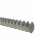 ROA7 Cremallera NICE M4 22x22x1000 mm galvanizada para soldar directamente a la puerta. (largo 1metro) , Nice, Accesorios Para Portones Corredizas Guatemala