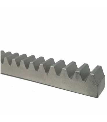 ROA7 Cremallera NICE M4 22x22x1000 mm galvanizada para soldar directamente a la puerta. (largo 1metro) , Nice, Accesorios Para Portones Corredizas Guatemala