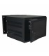 WM3019-09-02 Gabinete de Pared de 9U 20.5 "X20" Negro Serie 300