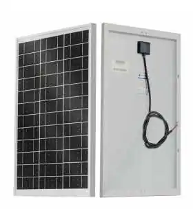 AM-L02M25-1 Panel solar monocristalino impermeable de 25 W 12V para cargar baterías