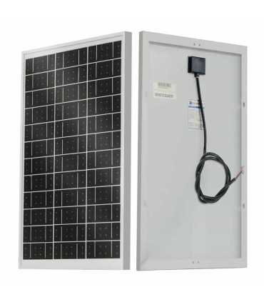 AM-L02M25-1 Panel solar monocristalino impermeable de 25 W 12V para cargar baterías , Coinser, Controlador y Paneles Solares Guatemala