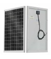 AM-L02M25-1 Panel solar monocristalino impermeable de 25 W 12V para cargar baterías