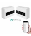 HX-HE3 Contador Infrarrojo de Personas, Soporte para ver y descargar datos en el teléfono móvil, batería recargable