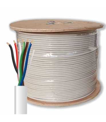 PXI-CA22x6-305 Cable Multifilar 22x6 Blanco 305mts Pyxis , Coinser, Cableado eléctrico Guatemala