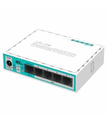 RB750R2 (hEX lite) RouterBoard, 5 Puertos Fast Ethernet 10/100, 1 PoE , MikroTik, Routers Guatemala