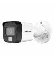 DS-2CE16U0T-LF Cámara mini bala metálica fija con luz híbrida inteligente 4K .s. de IR, 20mts de luz blanca