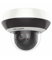 DS-2DE2A404IW-DE3 Mini Domo PTZ IP 4 Mpx, 4X Zoom, H.265+, 20mts IR EXIR, WDR, PoE, IK10, IP66, DarkFighter, Mic, MicroSD