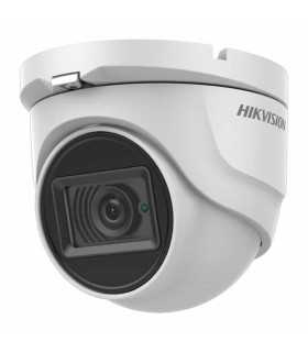 DS-2CE10DF3T-F CAMARA TURBO TIPO BALA COLOR VU, RESOLUCION 1080P, LENTE FIJO, ILUMINACION LED DE 20M, 4 HIBRIDA, IP67, 12V , Hikvision, Cámaras Análoga 2 Mpx Guatemala