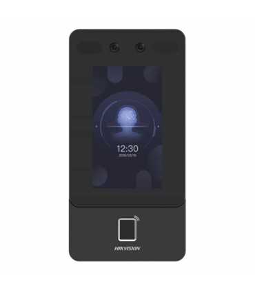 DS-K1T342MFWX-E1 Terminal Min Moe PoE, WiFi, Facial y Huella, Mifare,IP65, 1.5mts de alcance,P2P, 1500 Rostros, 3000 Huellas. , Hikvision, Lectores Biométricos Guatemala