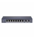 DS-3E0310P-E-M Switch PoE+, 300Mts PoE Larga Distancia, 8 Pto 10/100 Mbps 802.3af, at (30W) +2 Pto 10/100/1000 Mbps Uplink , Hikvision, Switches PoE Guatemala