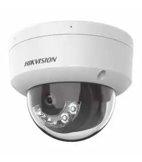 DS-2CD1367G2-LUF Cámara IP de torreta fija ColorVu MD 2.0 de 6 MP, Micrófono, soporta Micro de hasta 512G , Hikvision, Guatemala