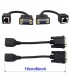 ZUK-06-987 Extensor de Video VGA con cable UTP y conectores RJ45, Con cable CAT 6 hasta 30 metros, Cat 5e solamente 20mts , Coinser, Extensores de video Guatemala