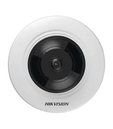 DS-2CD2955G0-ISU Mini Fisheye IP 5Mpx, Panorámica 180°-360°, Mic Integrado, 8 mts IR, PoE, Alarmas I, O , MicroSD , Hikvision, OJO DE PEZ IP Guatemala