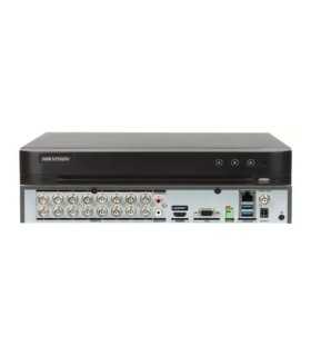 IDS-7216HQHI-M2/XT DVR 16 Canales TURBOHD+8 IP, 5 Mpx. Lite 3K Lite, Audio de Dos Vías, Reconocimiento Facial, ACUSENSE , 2 HDD , Hikvision, DVR 3 a 5MP Analógicos HD TurboHD / AHD / CVI Guatemala