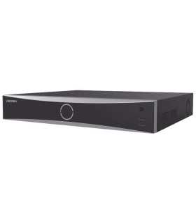 DS-7732NXI-K4 NVR 12Mpx (4K), 32ch IP, AcuSense (Evita Falsas Alarmas), Reconocimiento Facial, 4 Bahías de Disco Duro, HDMI 4K.