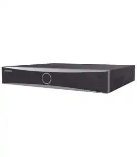 DS-7732NXI-K4 NVR 12Mpx (4K), 32ch IP, AcuSense (Evita Falsas Alarmas), Reconocimiento Facial, 4 Bahías de Disco Duro, HDMI 4K.