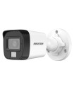 DS-2CE16K0T-LPTS Cámaras mini bala fija con audio bidireccional 3K, 2.8mm, 20mts de luz blanca, 25mts de IR, Mic incorporado