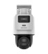 DS-2SE2C400MWG-E/14 Cámara Dual TandemVu con PT IP 4Mpx y Panorámica 4Mpx, Dual Light (40mts IR+30mts Blanca), PoE+, Micro SD , Hikvision, PTZ IP Guatemala