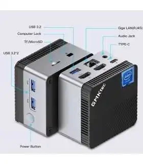 4K5T2A00 Computadora Micro reacondicionada OptiPlex 5070, Intel Corei5-9500T, SSD 256GB, 8GB DDR4, WiFi, Bluetooth, Win11Pro de DELL