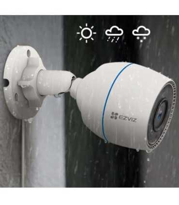 CS-H3c-R100-1K2WFL Cámara Bala WiFi, 2 Mpx, Detección humana, Micrófono Integrado, Micro SD, Excelente Visión Nocturna, Exterior , EZVIZ, Cámaras WiFi Guatemala