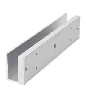BU600LED Montaje para puerta de vidrio / Compatible con chapa MAG600LED/MAG600NLED