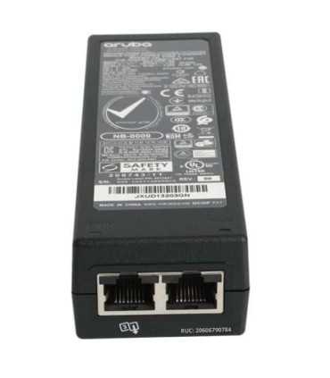 R8W31A Inyector de red HPE Instant On PoE Midspan 802.3af 15W para puntos de acceso AP11, AP12, AP15, AP21, AP22 y AP17 , Aruba Networks, Inyectores PoE Guatemala