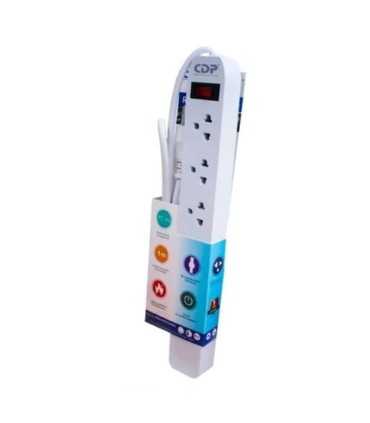 RU-SS5 Regleta CDP de 5 salidas Cuenta con 3 puertos USB para tabletas portátiles, teléfonos inteligentes, etc.