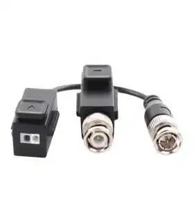 DS-1H18S-E Kit de video Balluns TURBOHD con Boton Push, Hasta 8MP (4K), 100% Cobre, Soporta HD-TVI, AHD, CVI, CVBS, Hikvision