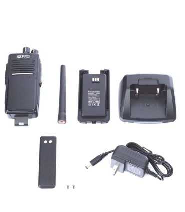 TX680-AU Radio Portátil UHF 400-512 MHz, Digital DMR-Analógico, 5 W, Incluye antena, batería, cargador y clip , TXPRO, Walkie Talkies (Radios de dos vías) Guatemala