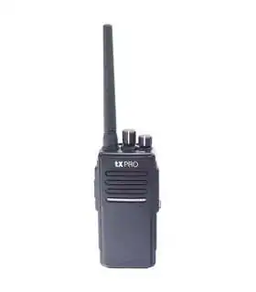 TX-680-AU Radio Portátil UHF 400-512 MHz, Digital DMR-Analógico, 5 W, Incluye antena, batería, cargador y clip