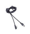 KPG-22UM Cable de Programación USB para Radios Portátiles de 2 Pines