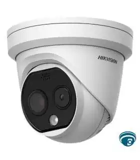 DS-2TD1217-2-QA Turret IP Dual, Térmica 1.8mm, 160 x 120, Óptico 2mm, 4Mpx, Detección de Personas 53mts, 15mts IR, Exterior IP67
