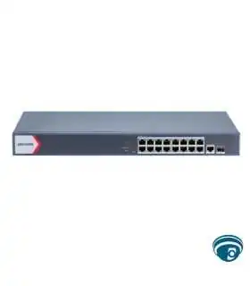 PE041-55-C Switch de 4 puertos PoE (10/100 Mbps), 1 puerto de enlace Uplink (10/100 Mbps), PoE de ZKTeco