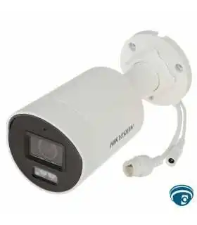 DS-2CD1047G0-L Bala IP 4 Megapixel, Imagen a Color 24/7, PoE, Lente 2.8 mm, Luz Blanca 30 mts, Exterior IP67, dWDR, ONVIF , Hikvision, Guatemala