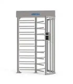 DS-K3G200LX-R-Dm55 molinete peatonal trípode 110 VCA para integrar control de acceso con apertura automática de emergencia , Hikvision, Guatemala