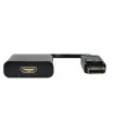 AD3004BK Adaptador Unno Tekno DisplayPort a HDMI Macho-Hembra Color Negro