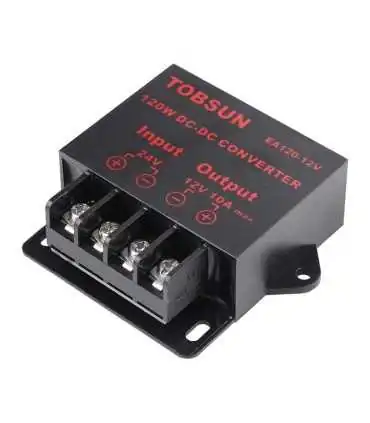 EA120-12V convertidor de potencia de DC 24V a DC 12V 10A 120W Mini módulo 12V transformador