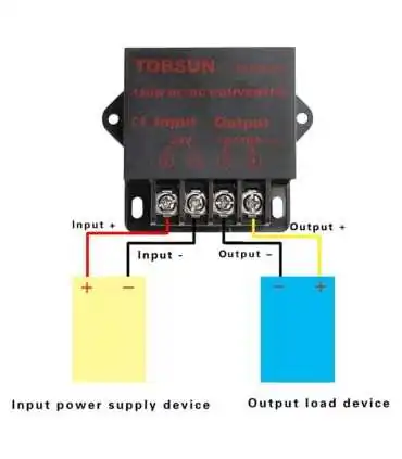EA120-12V convertidor de potencia de DC 24V a DC 12V 10A 120W Mini módulo 12V transformador