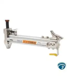 JX-1301 Pinza alicate multifuncional Pelacables, con terminal de pestaña, prensado automático de color amarillo. , Coinser, Guatemala