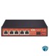 WI-PS306GF-UPS Switch PoE Gigabit de 6 Puertos con Controlador para Paneles Solares y Baterías, Protección de 6kV