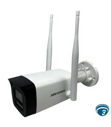 NKS422W02H Kit cámaras Wi-Fi 2 MP Bullet + Turret con NVS 4 canales, soporta hasta MicroSD de 512GB