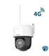DS-2DE2C400MWG-4G Mini PT exterior 4 MP 4G lite con detección de personas y vehículos, Audio bidireccional e IR 30mts