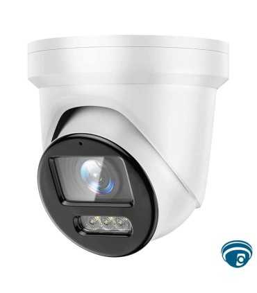 DS-2CD2387G2-LSU/SL Cámara ColorVu 8MPx con luz estroboscópica y alarma sonora, audio de dos vías