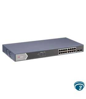 220S-24P4J Switch administrable capa 2, 24 puertos gigabit PoE+, 4 SFP 2.5GE, ideal para videovigilancia y redes SMB, 400W , Huawei eKit, Switches PoE Guatemala