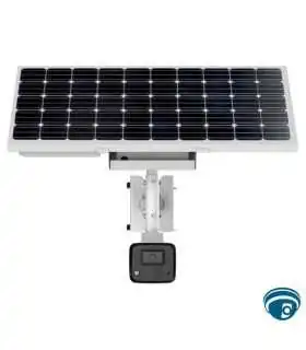 DS-2XS2T47G1-LDH/4G/C18S40 Cámara solar 4G 4MP ColorVu independiente con panel, batería integrados y audio